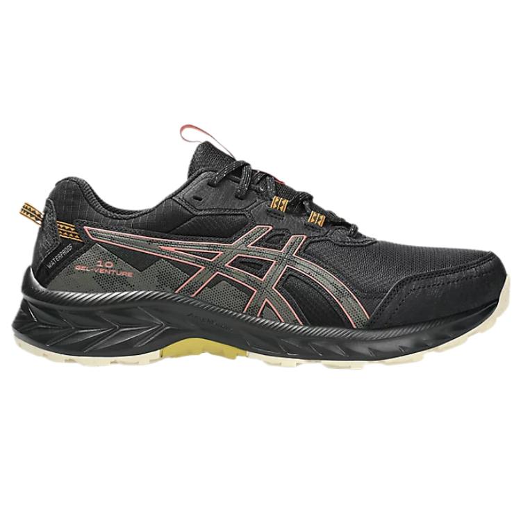 Asics Gel-Venture 10 Comfortable Fashion Trendy Minimalist Cushioning Low-Top Running Shoes Women Running Shoes Black 1012B760-002