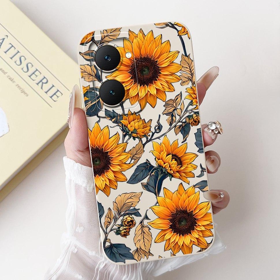 Fashion Painted Cover For Vivo Y03 Case Silicone Soft Slim Fundas For Vivo Y03 Y03T Y18 Y18i Y28s 4G Phone Cases Bags 6.56"