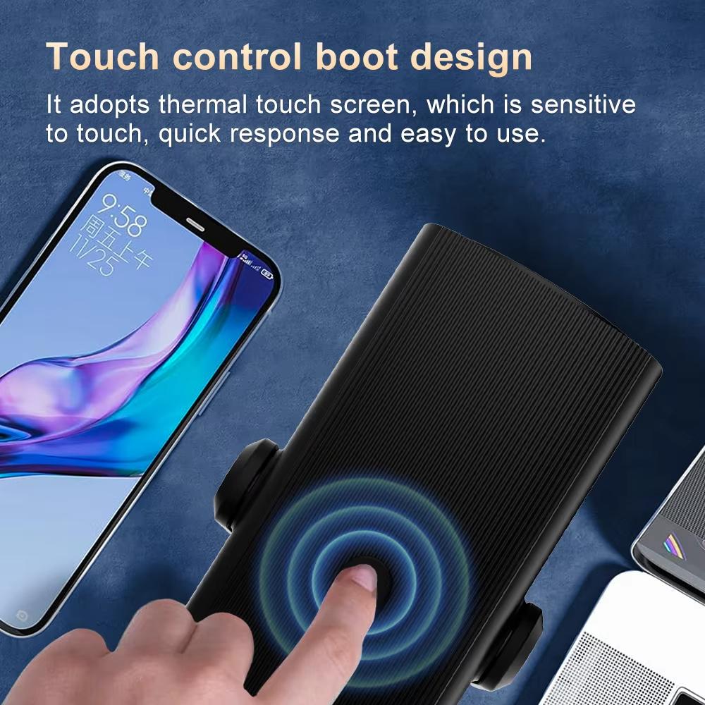 Salange K2 projektor Innebygd 5200mAh batteri 4K HD Bluetooth Android 11 for Cinema Outdoor Proyector med RGB-lyshøyttaler
