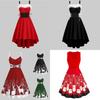 Mrs Santa Claus Christmas Dress Women Cosplay Party Costume Soft And Skin-touch Velvet Material