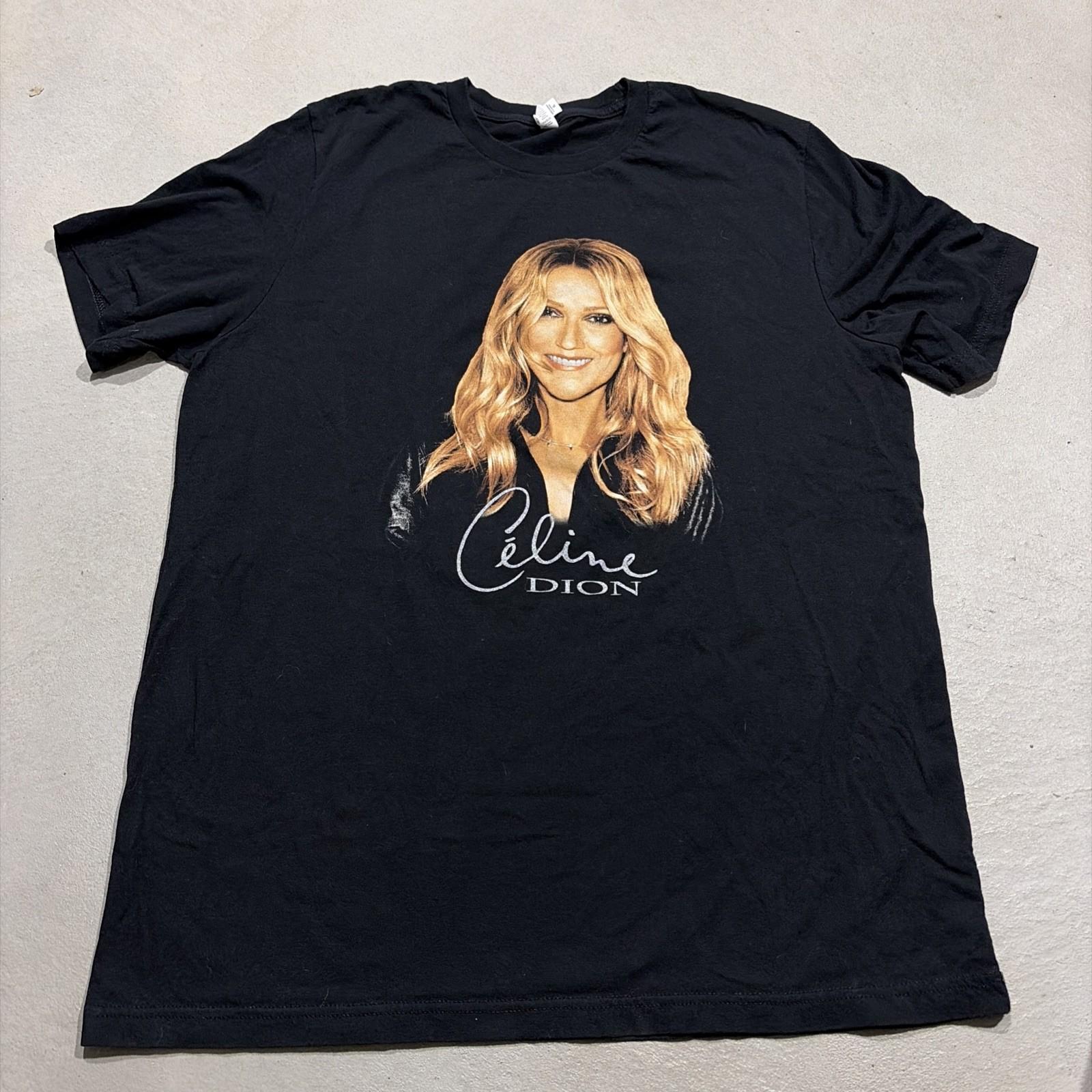 Celine Dion The Colosseum Caesars Palace Las Vegas Concert T-Shirt - Men s XL XXXXL