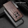 Genuine Leather Crocodile Pattern Full Package Protective Cover for Huawei Enjoy 60 / 60Pro / 60X Mobile Phones.