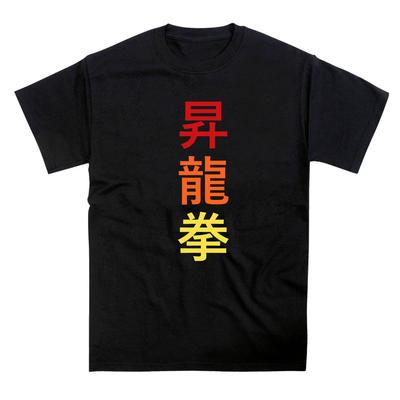 Fireball Shoryuken Street Fight Dragon Punch Move Japanese Kanji T-Shirt