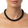 Layered Crystal Long Necklace Women Handmade Multi-Strand Choker Boho Vintage Pendant Chain Jewelry