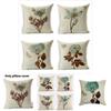 Floral Butterfly Pillowcase For Living Room Decor With Polyester Material For Home Use