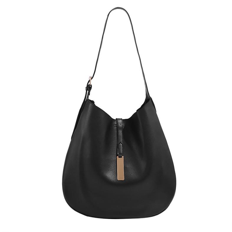 Celebrity-style tote bag for women, large-capacity dumpling bag, 2025 new model, high-quality texture, commuter shoulder and crossbody bag