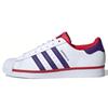 Superstar White Purple Scarlet Sneakers FV4189