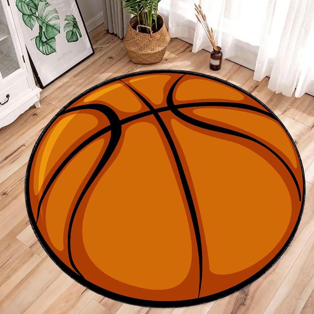Soccer Ball Sports Decor Carpet, Soccer Ball Rug , Boys Bedroom Decor Floor Mat Soccer Ball, Soccer Ball Soccer Gifts Rug