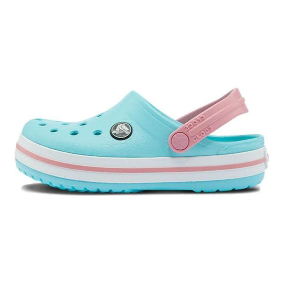 Crocs Crocband Comfortable Non-Slip Durable Kids Sandals Kids sandals Ice-White Blue 207005-4S3 25