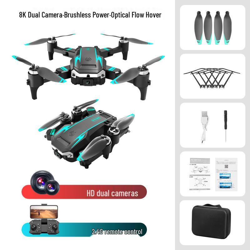 Smart Brushless Drone with HD Camera, Obstacle Avoidance, Optical Flow Positioning, and Remote Control