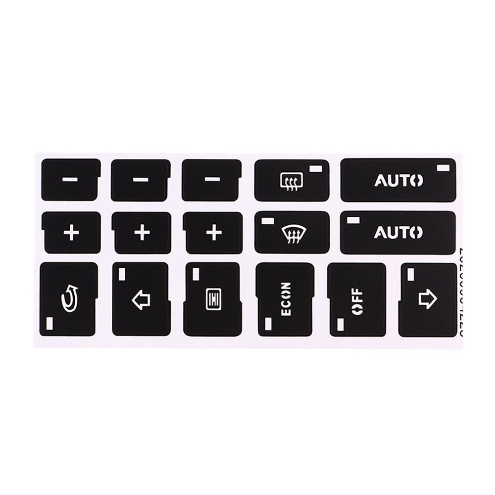 

Кнопка управления опадением Наклейка центрального управления Наклейки на автомобиль Наклейки для ремонта кнопок автомобиля Декали black