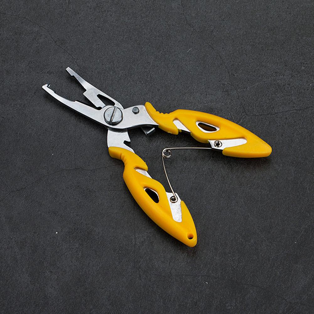 Pliers Stainless Steel Curved Mouth Small Pliers Multi-purpose Fishing Pliers Pick Hook Pliers