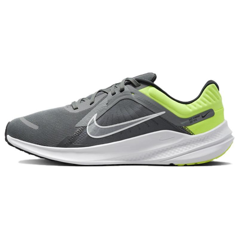 Nike Quest 5 Smoke Grey Volt Black White Sneakers DD0204-010