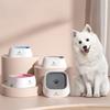 No Wet Mouth Floating Pet Bowl Anti Tipping Dog Water Dispenser Splash Proof Cat Bowl