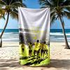 Borussia Dortmund Beach Towel Super Soft Absorbent Comfortable Lightweight Perfect For Traveling Yoga Camping And Swimming