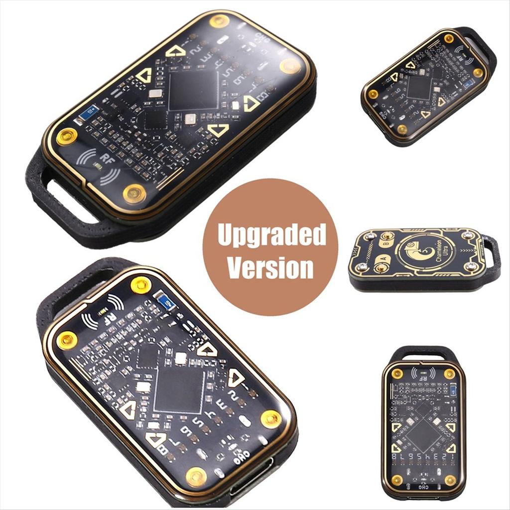 RFID Smart Chip Reader Chameleon Ultra Smart Card Emulator NFC Duplicator ID IC Card Decode+4XCUID Keychain/Card