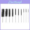 Coffee Machine Cleaning Brush Set With Wooden Handles For Espresso And Coffee Makers