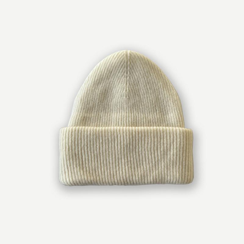 Winter Warm Beanies Casual Thread Hip Hop Hat Adult Women 100% Wool Knitted Skull Cap Gorro Ski Caps Cold Proof Beanies