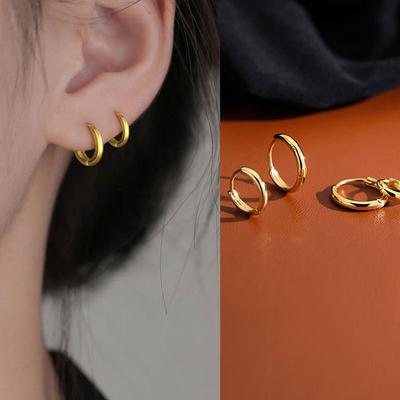 Kadınlar için Basit Kulaklık Küpeleri Yeni Trend Küpeler Üst Düzey Küpeler