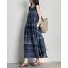 Women's Elegant Ethnic Print Sleeveless Summer Dress