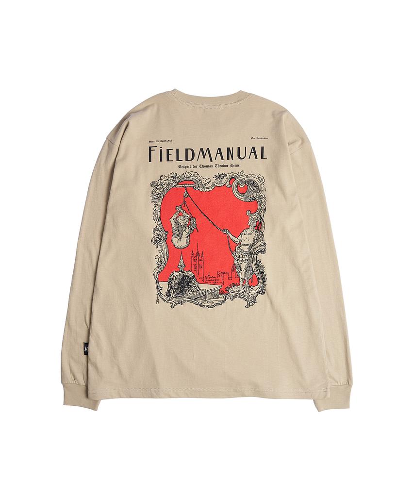 FIELDMANUAL Punisher Long Sleeve Tee Sand