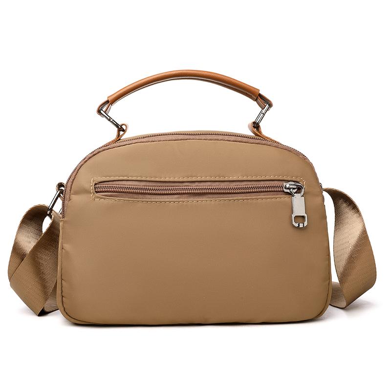 Contrast Color Crossbody Bag Women's Handbag Mother's Bag Oxford Shoulder Shell Small Bag