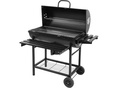 Gril à charbon avec couvercle, Grille 71X35Cm - W-99900