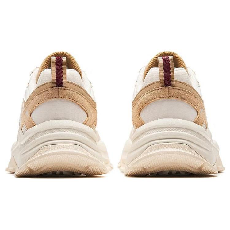 New Anta Hot Anti Slip Wear Resistant Low Top Casual Shoes Men's Beige Brown 912348806-2