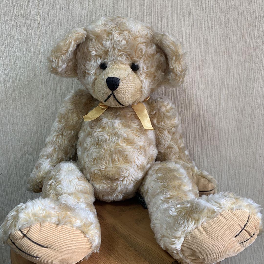 

[USED] RUSS large curly-haired teddy bear