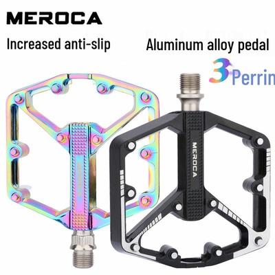 MEROCA Anti-slip Aluminum Mountain Bike Pedals