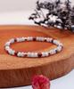 Polalita Sky Blue Beads Rose Gold Point Bracelet (Plt-Br-074_Gn)