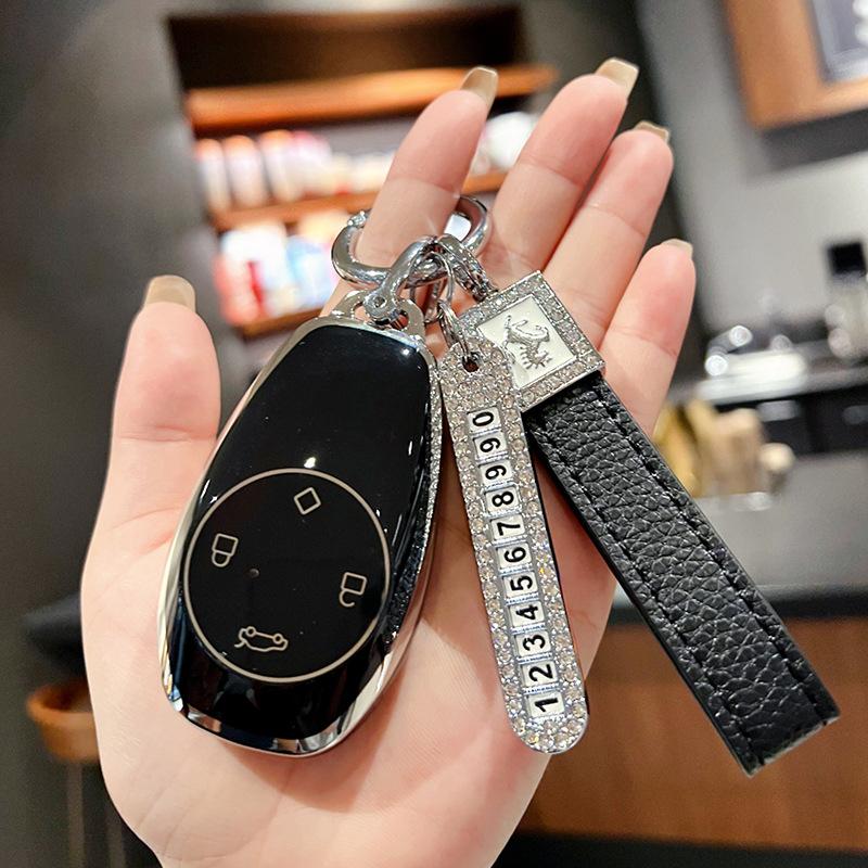 Suitable for 2021 Zero Run t03 key set c11 Zero Run s01 car remote control key bag protective case ring female