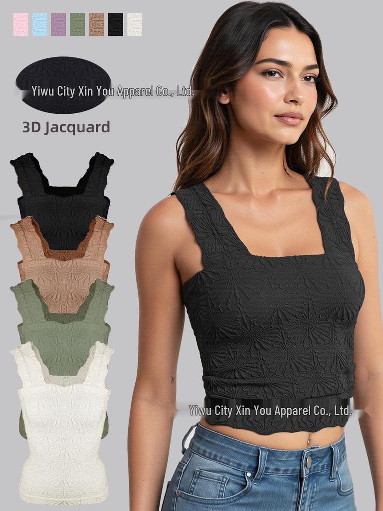 Hot-Selling Seamless Women's Sports Vest – Breathable Yoga Camisole
