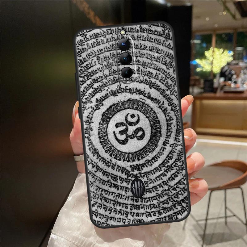 Aum Om Yoga Symbol Fitness Gym Case For ZTE Nubia Red Magic 11 10 8 8S 9 9S 10S Pro Plus 6 7 6S 7S For RedMagic 10 Air Cover