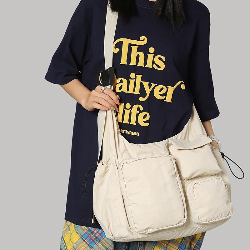 Męska torba crossbody z wieloma kieszeniami, duża pojemność, torba tote do sportów jeździeckich, damska torba na ramię