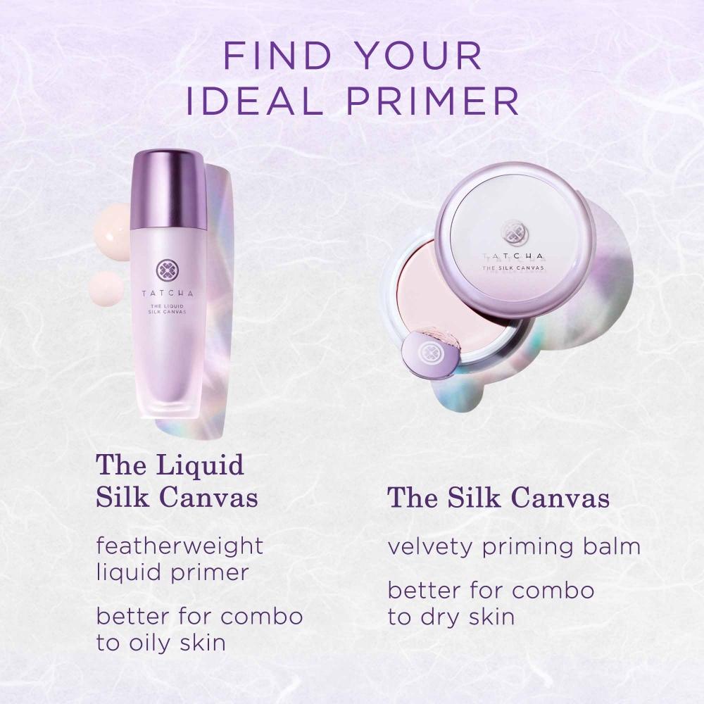 Tatcha The Liquid Silk Canvas  feaTherweight Protective Primer 0.35 Oz 10g