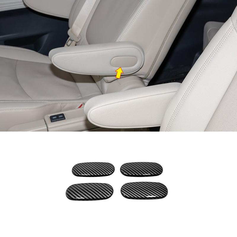 For Toyota SIENNA 2021 2022 2023 2024 auto styling Car rear reading Lampshade Decoration Cover Trim Sticker Accessories 2PCS 4eg