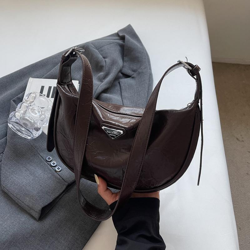 

Жіноча жіноча сумка-ніша за іноземним замовленням 2024 року, нова мода та популярна елітна сумка через плече, широка сумка через плече через плече