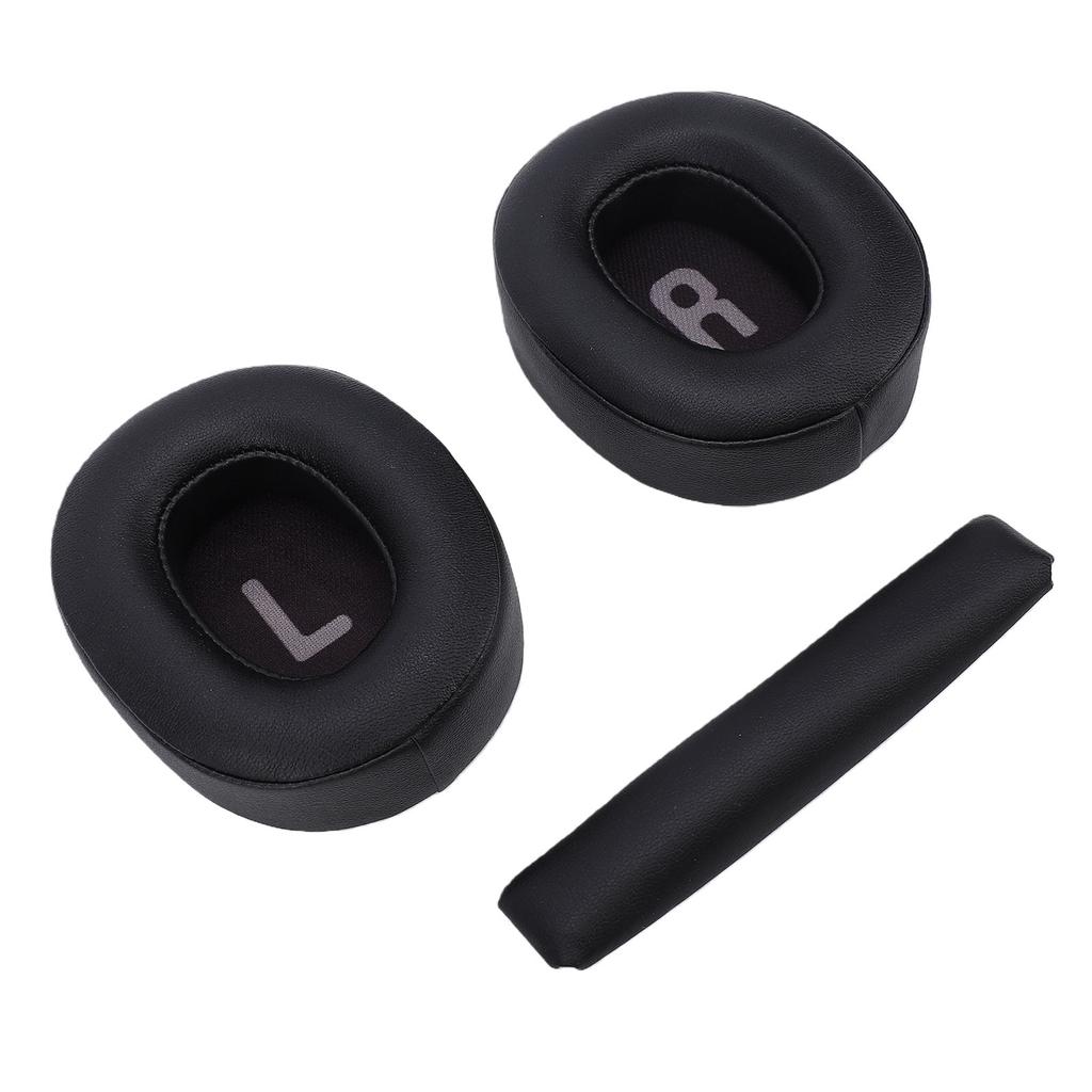 Ear Pads Replacement for Tune T700  710  720  770NC Headphone Protein Leather Sponge Headset Earpads Cushions with Headband Cover