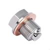 Magnetic Oil Drain Plug M16x1.5 Anti Leak Neodymium Magnet Bolt for Car