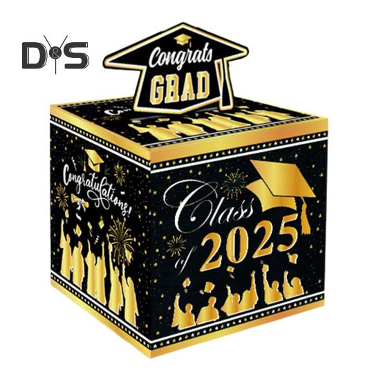 Pokladnička na promoce na peníze v hotovosti Dárkové překvapení Držák na dárky pro absolventy DIY Pokladnička na promoci s vytahovací kartou na párty potřeby