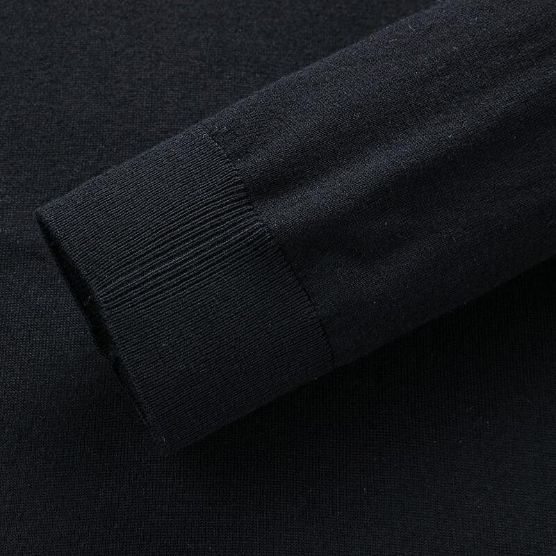 FAPAI Men's Cashmere Lambswool Blend Polo Neck Sweater