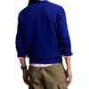 Polo Ralph Lauren Logo Embroidered Crew Neck Pullover Drop Shoulder Long Sleeve Sweater Men Sweater Blue 710766772-014
