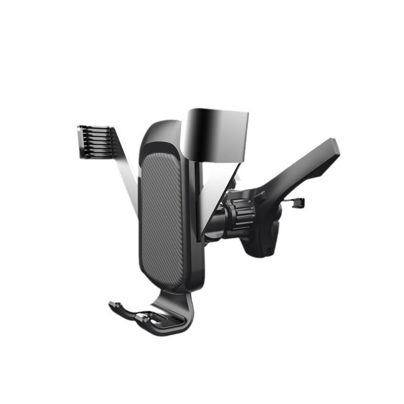 Τριγωνική Βάση Βαρύτητας Αθόρυβη Θήκη Τηλεφώνου Αυτοκινήτου για Στρογγυλούς Αεραγωγούς