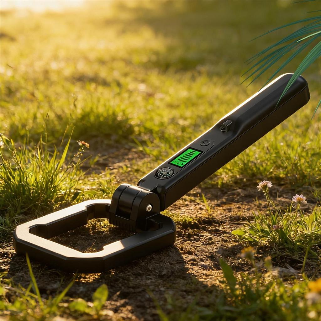 Professional Waterproof Metal Detector Foldable & Lightweight With Pinpoint Mode For Gold, Coin & Relics Hunting On Land & Beach