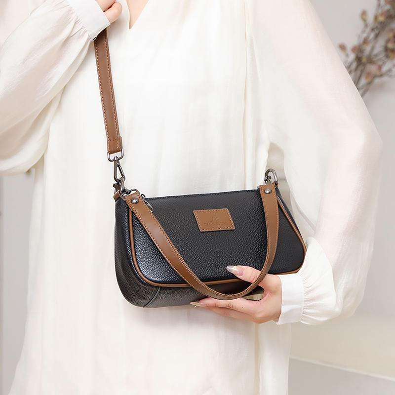 Echte koeienhuid messenger bag voor dames tas met hoge capaciteit vrouwelijke tas kwaliteit crossbody luxe mode