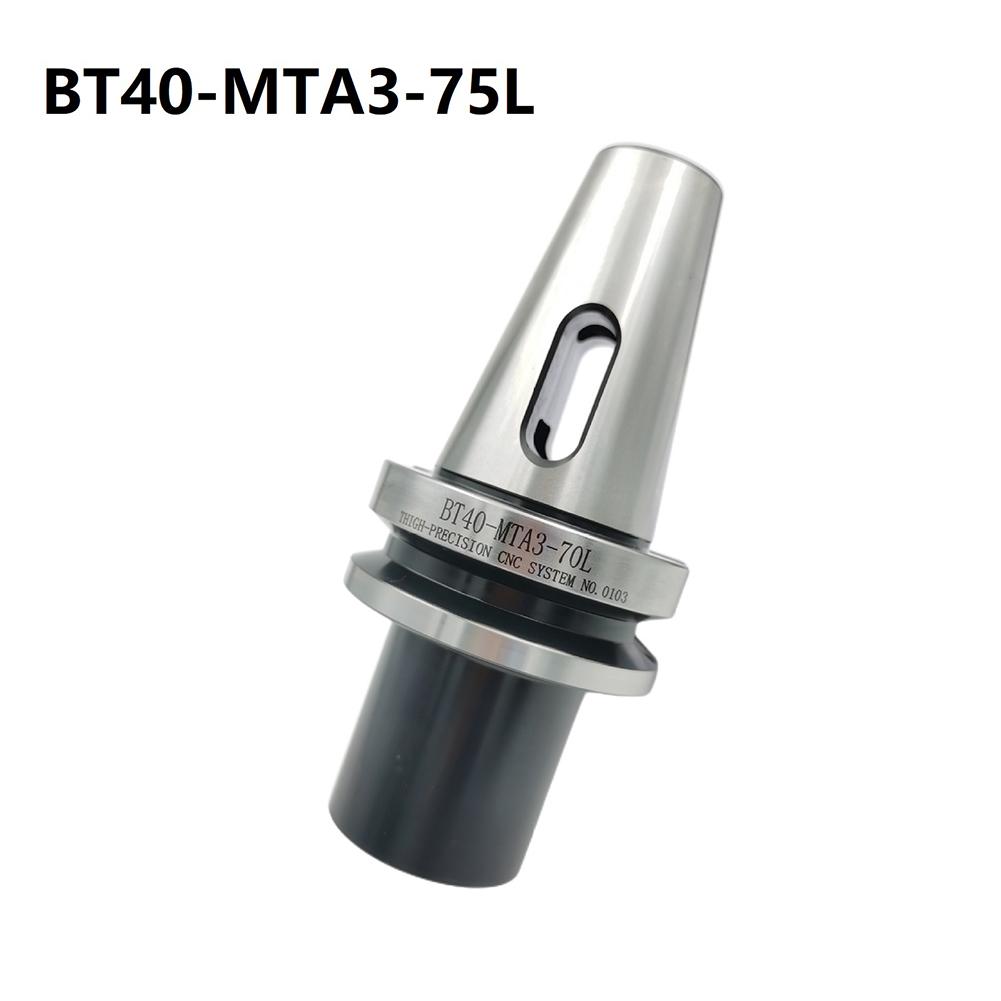 For CNC Milling BT40 Drill Holder Drill Bit Holder Carburized And Quenched Accuracy Ground Exterior For MTA-APU Collets