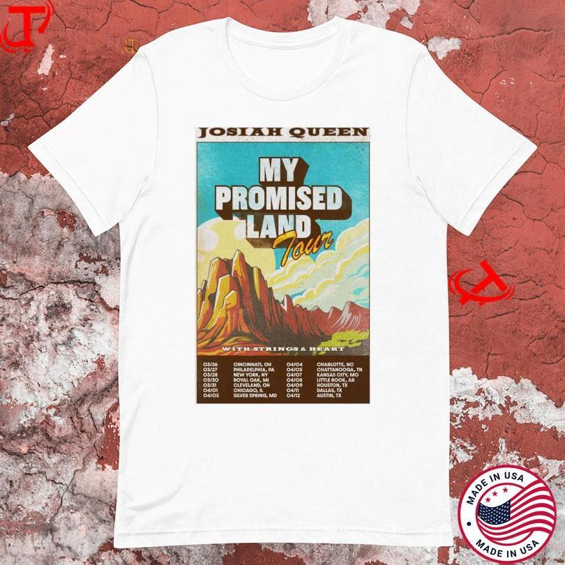 

Josiah Queen 2025 t shirt White Gifl For Fan KN823 Unisex T-Shirt XXL