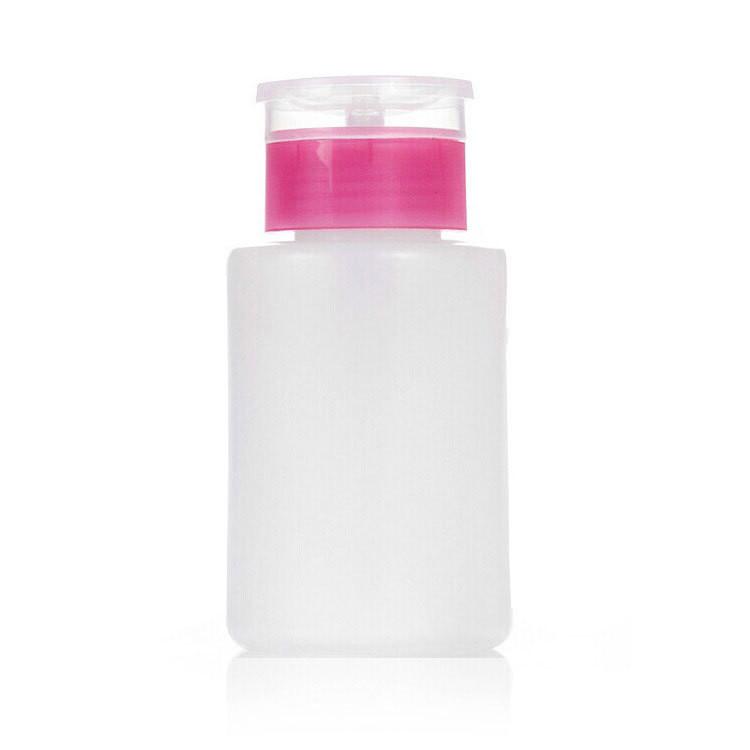 

Nail Remover Water Press Bottle 150ml Pink Convenient Nail Tool Bottles Suction