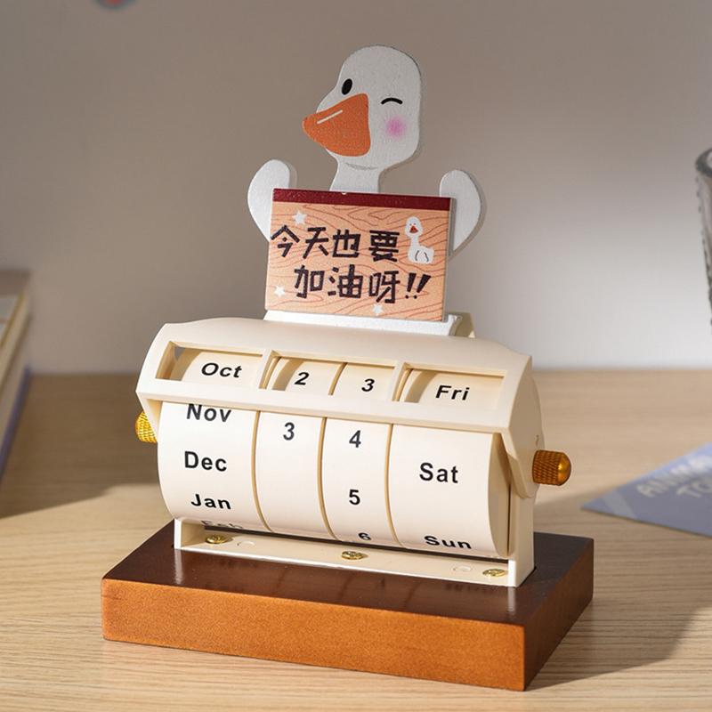 

Вращающийся вечный календарь, настольные украшения, карточка-напоминание об обратном отсчете, календарь на 2025 год, мини-вращающийся настольный календарь, годовой календарь